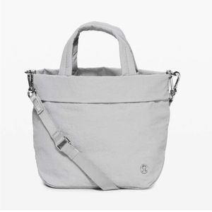 Lululemon On My Level Micro Tote Bag With Strap Crossbody Gray.  *SOLD/DEPOP*